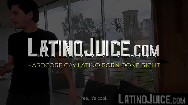 LatinoJuice.com – Lucca & Ragel – inexperienced twink Ragel destroyed in the ass after putting cock ring to his dick